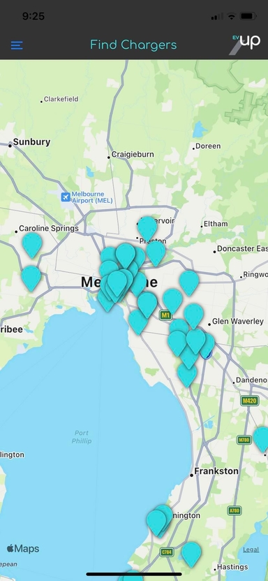 EVUp ChargeMap